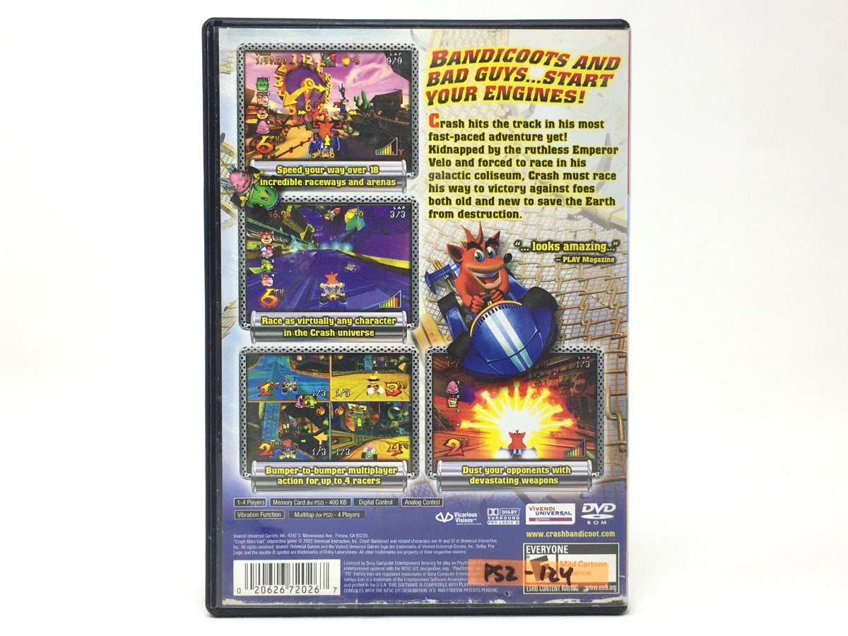 Crash Nitro Kart - Greatest Hits • PS2