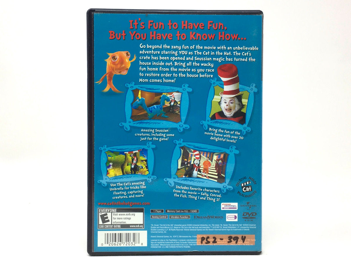 Dr. Seuss' The Cat in the Hat • PS2