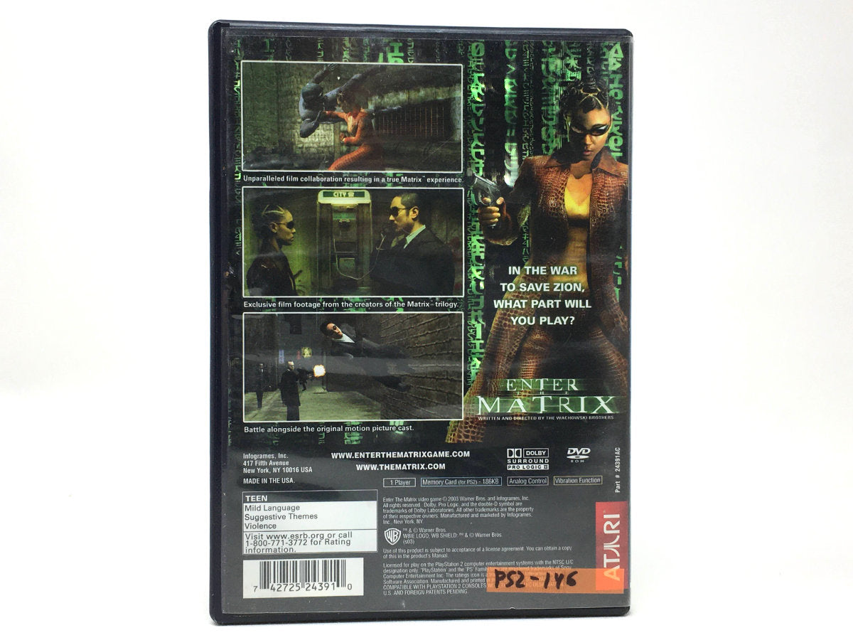Enter the Matrix • Playstation 2