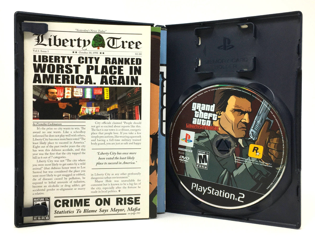 Grand Theft Auto Liberty City Stories Ps2 Midia Original