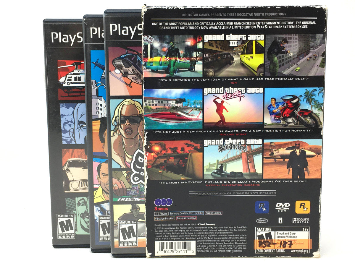 Grand Theft Auto: The Trilogy • Playstation 2