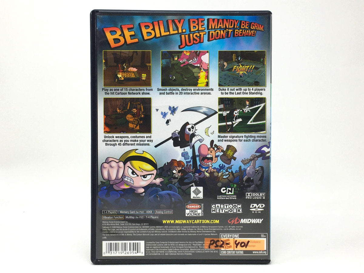 Grim Adventures Of Billy and Mandy • PS2