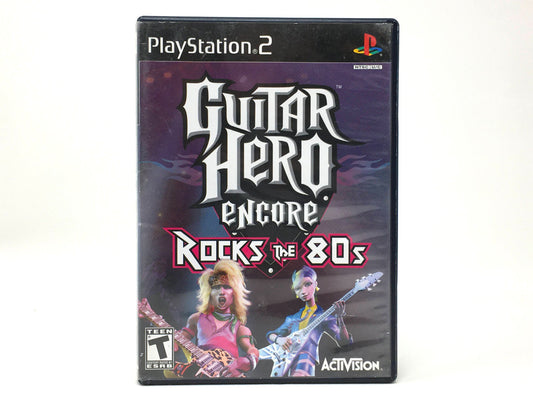 Guitar Hero Encore: Rocks the 80s • PS2
