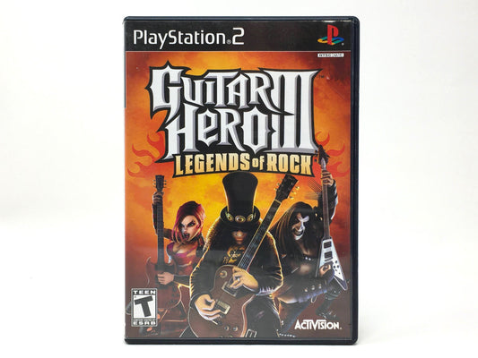 Guitar Hero III: Legends of Rock • Playstation 2
