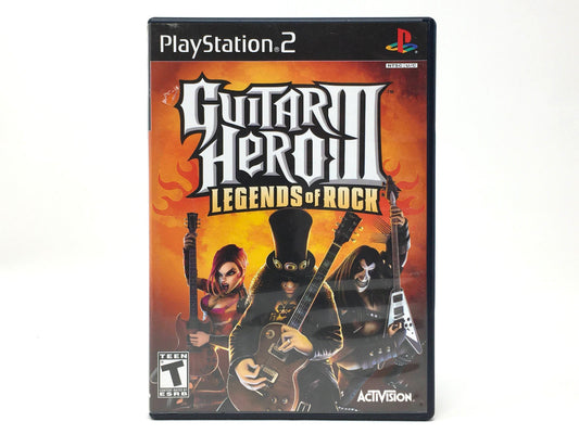 Guitar Hero III: Legends of Rock • Playstation 2