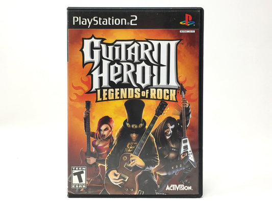 Guitar Hero III: Legends of Rock • Playstation 2