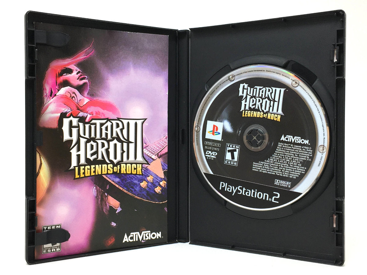 Guitar Hero III: Legends of Rock • PS2
