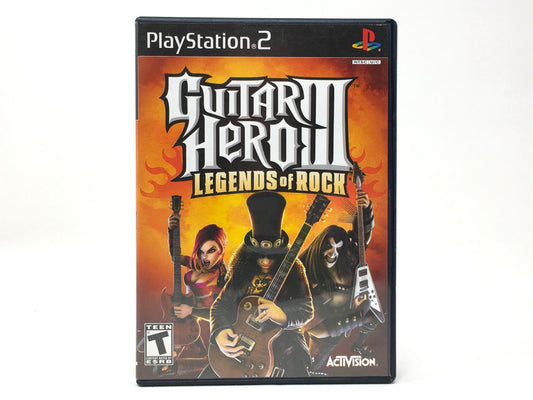 Guitar Hero III: Legends of Rock • Playstation 2
