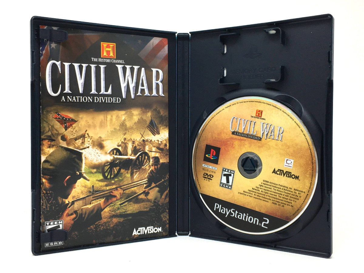 The History Channel: Civil War -- A Nation Divided • PS2