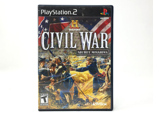 History Civil War: Secret Missions • Playstation 2