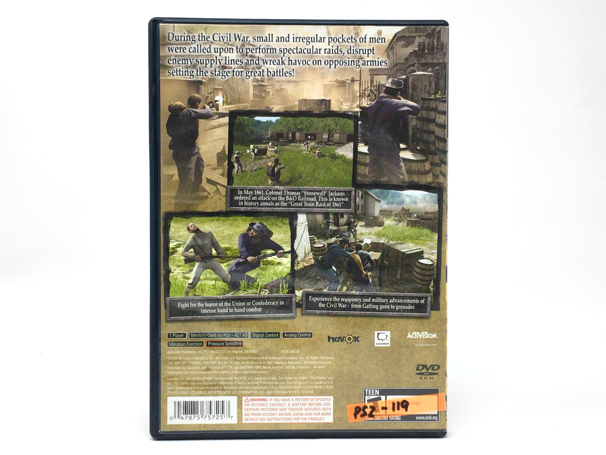 History Civil War: Secret Missions • PS2