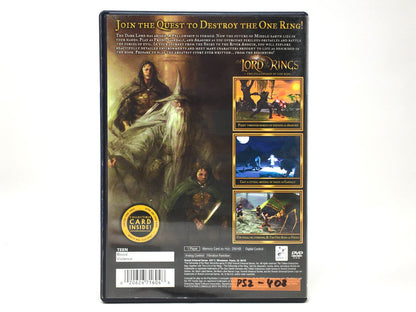 The Lord of the Rings: The Fellowship of the Ring • Playstation 2