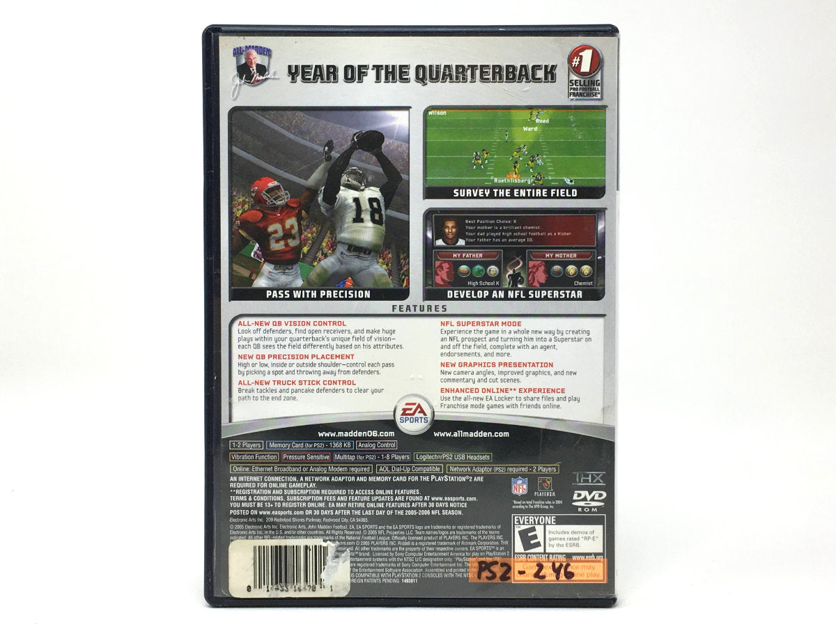 Madden NFL 06 • Playstation 2
