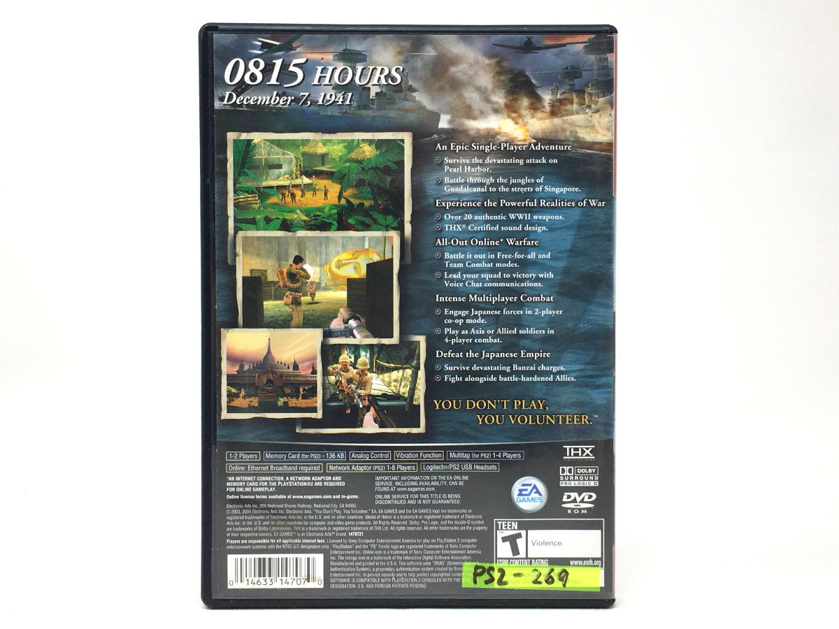 Medal of Honor: Rising Sun • Playstation 2