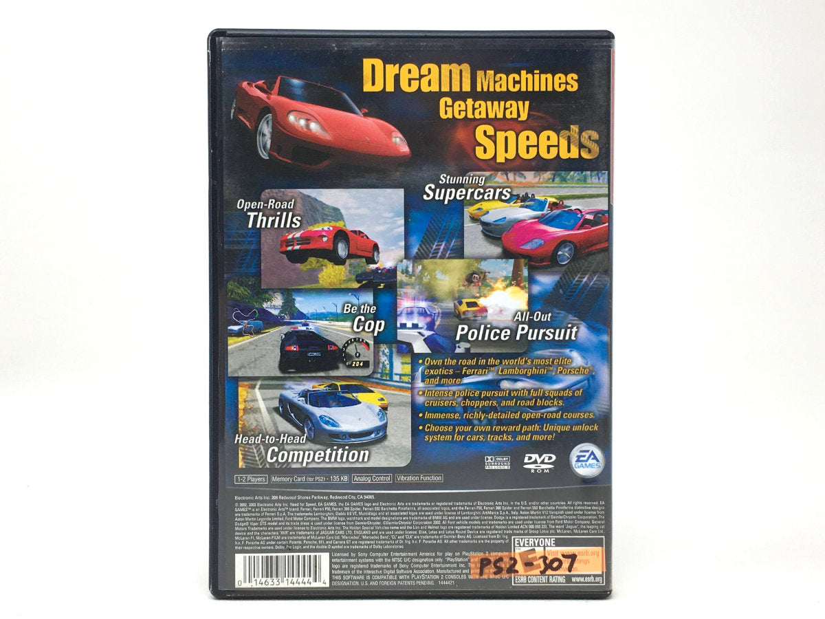 Need For Speed Games for PS2 