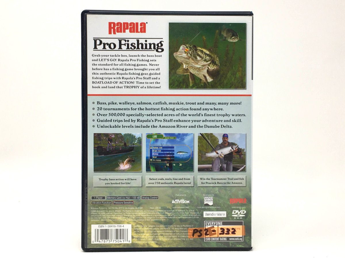 Rapalas Pro Fishing PS2 PlayStation 2 Brand New - Sealed