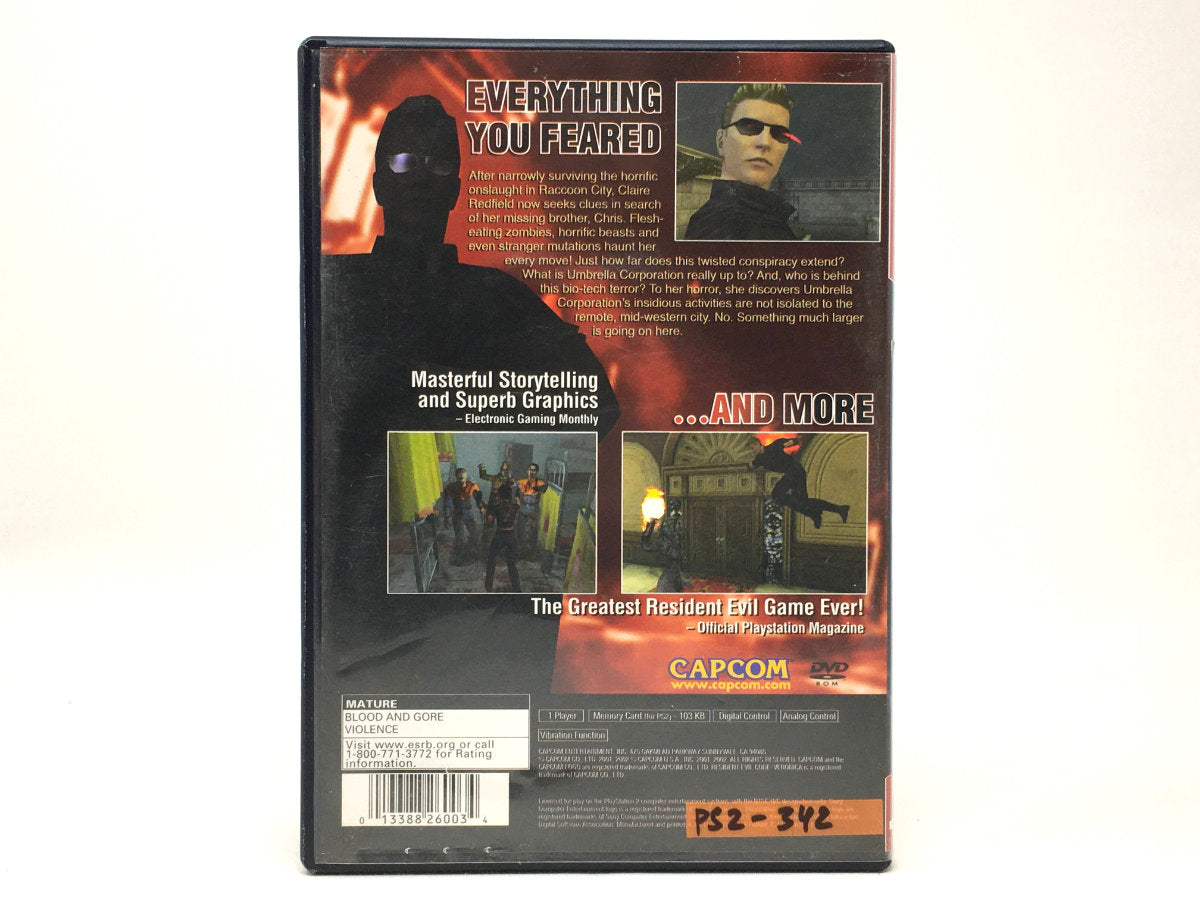 Resident Evil CODE: Veronica X • Playstation 2