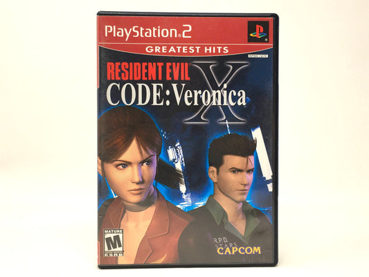 Resident Evil CODE: Veronica X - Greatest Hits • PS2