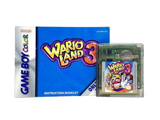 Wario Land 3 Collector’s Set • Gameboy Color