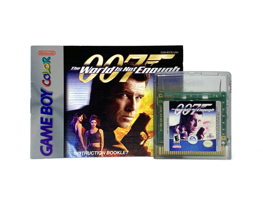 James Bond 007 The World is Not Enough Collector’s Set • Gameboy Color