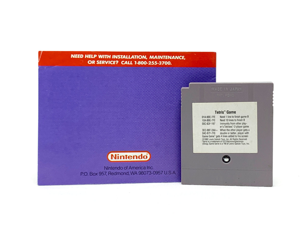 Tetris *w/ Original Manual* • Gameboy Original