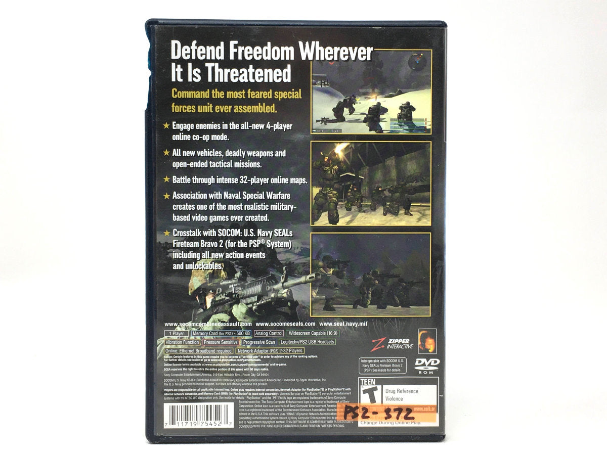 SOCOM U.S. Navy SEALs: Combined Assault • Playstation 2