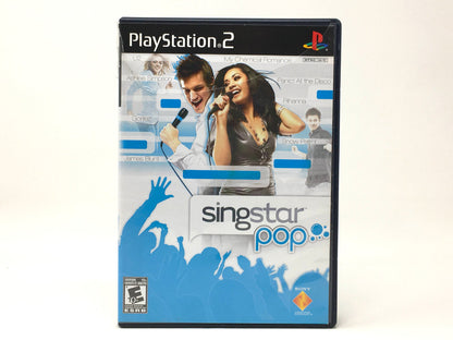 SingStar Pop • Playstation 2