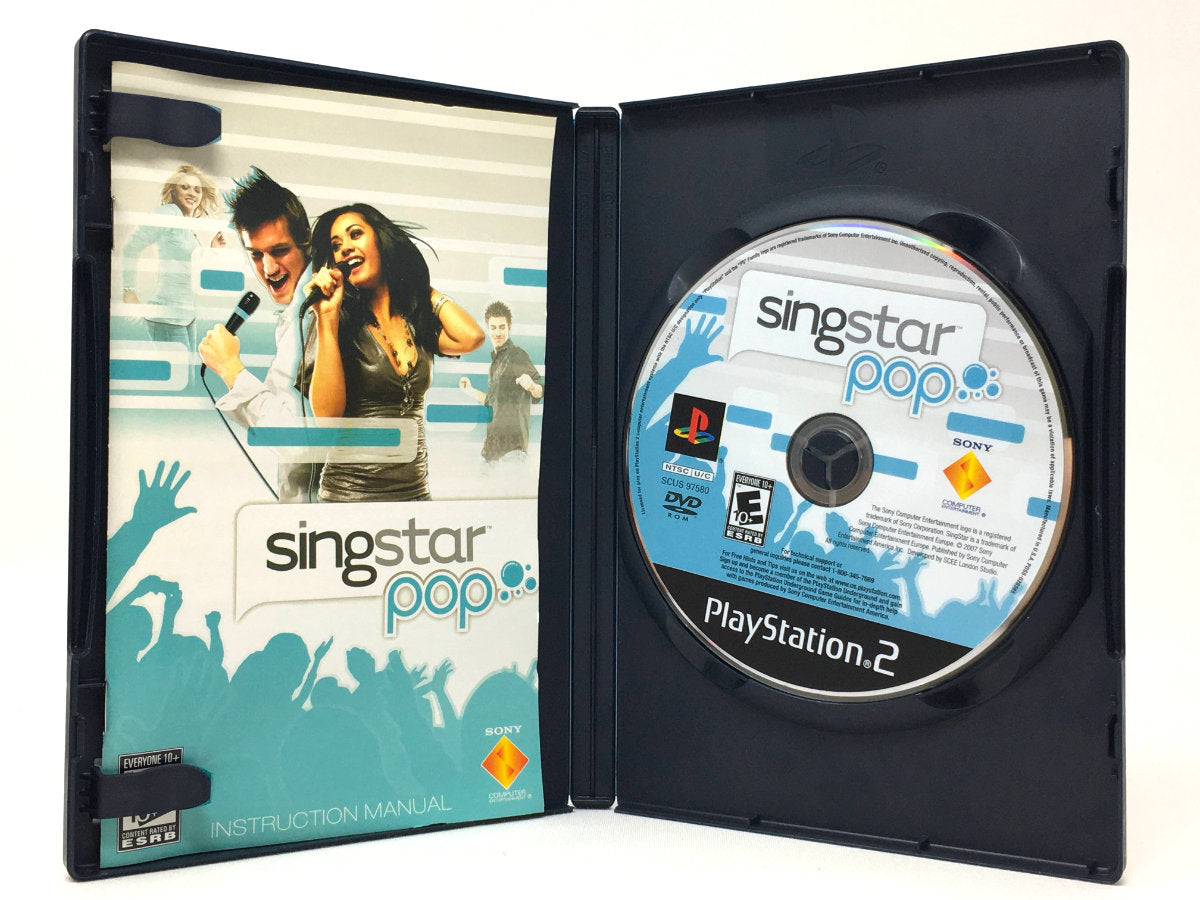 SingStar Pop • Playstation 2