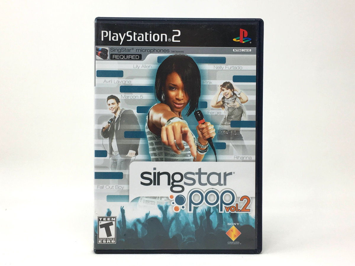 SingStar Pop Vol. 2 • Playstation 2