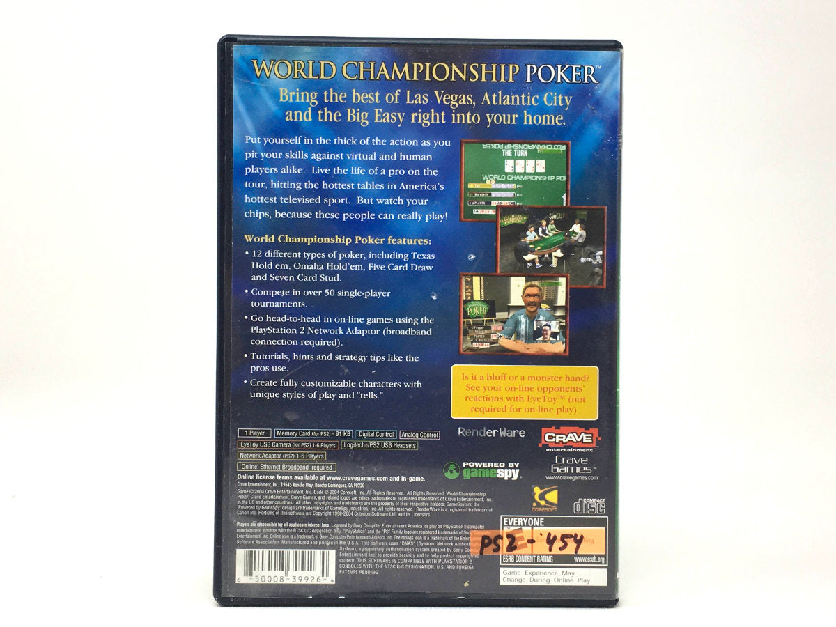 World Championship Poker • PS2