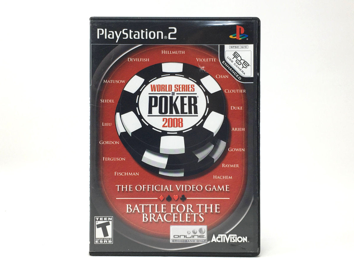 World Series of Poker 2008: Battle for the Bracelets • PS2