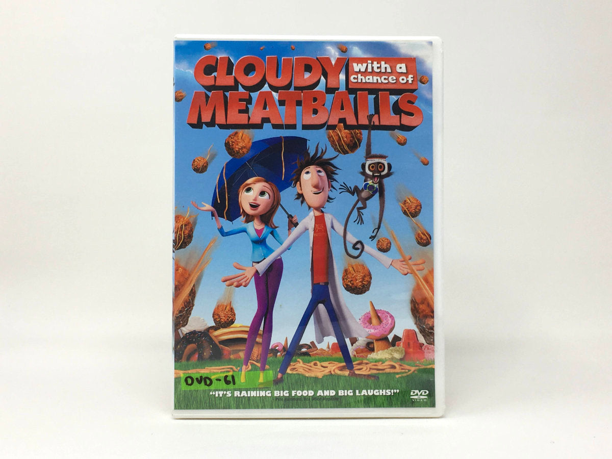 Cloudy with a Chance of Meatballs • DVD