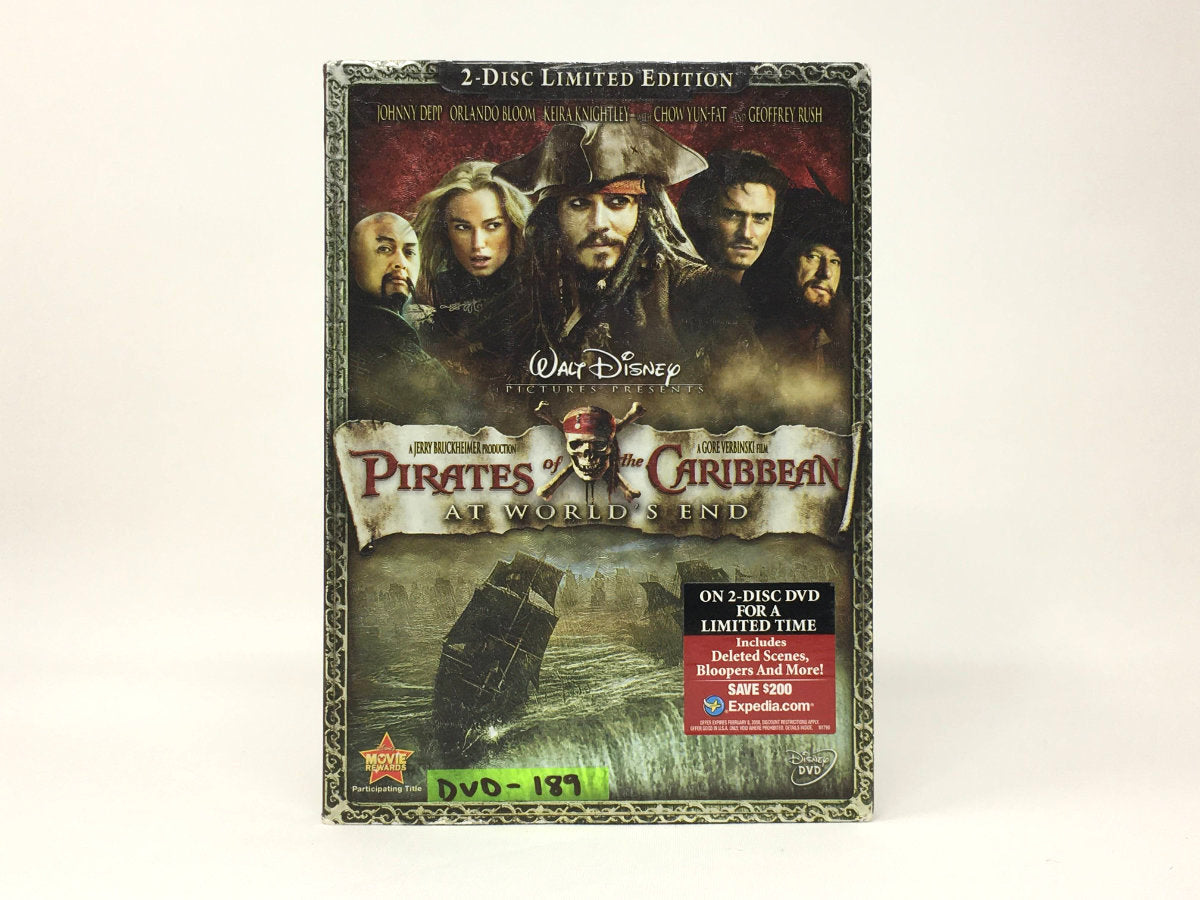 Pirates of the Caribbean: At World's End Limited Edition • DVD