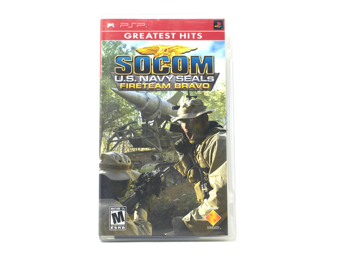Psp - Socom U.S. Navy Seals Fireteam Bravo Sony PlayStation