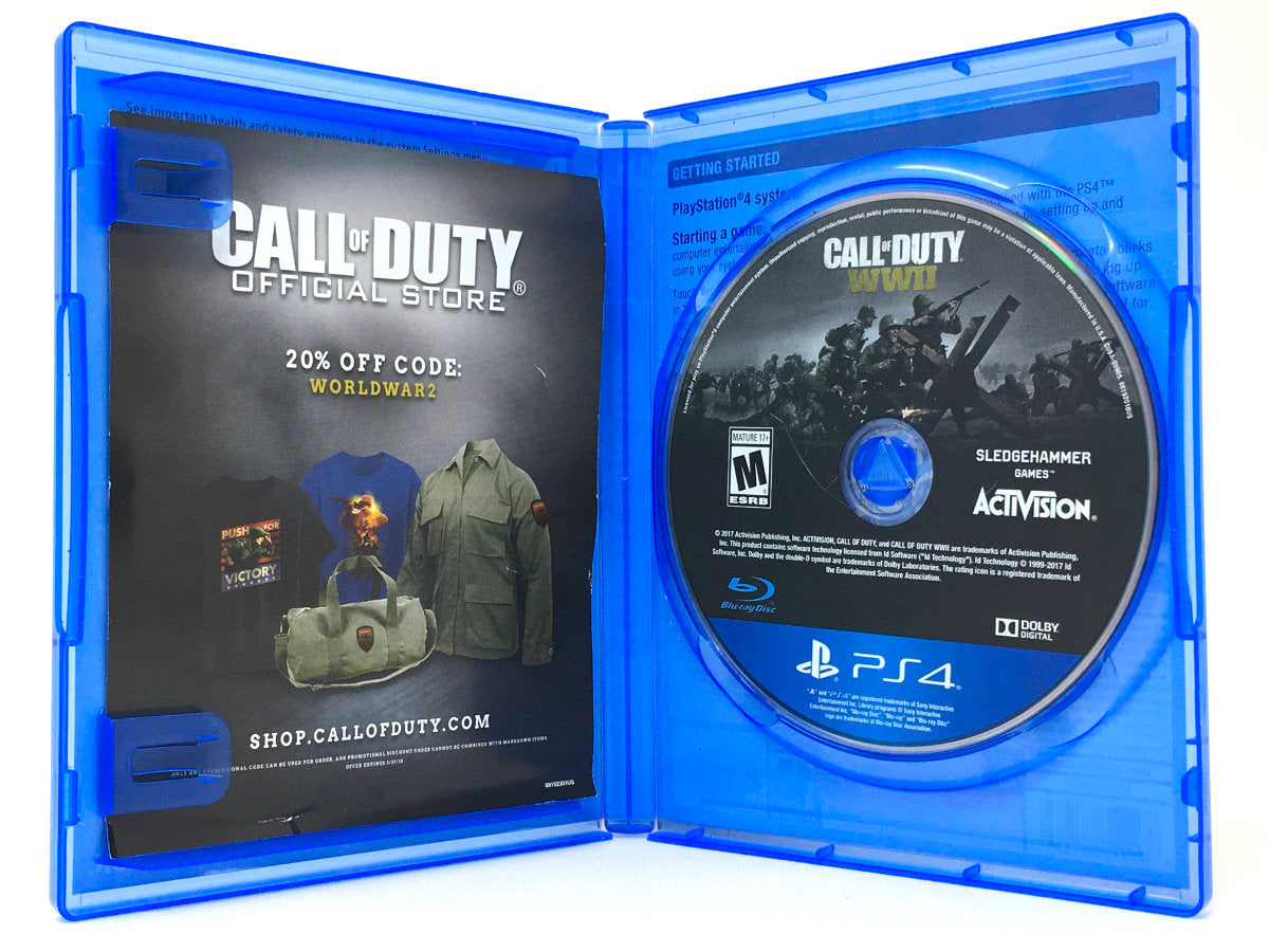 Call of Duty: WWII Game for PlayStation 4 PS4 Disc Only