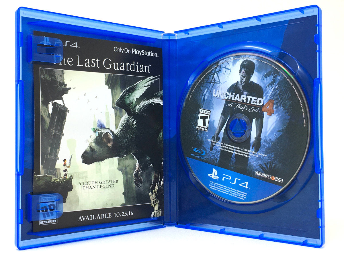 Uncharted 4 A Thief's End [ First Print Blue Case ] (PS4) USED