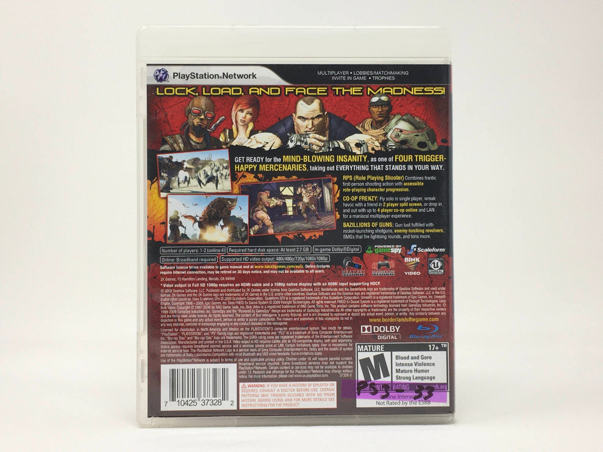 Borderlands • Playstation 3