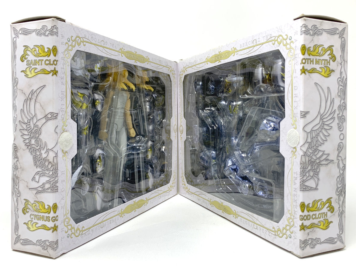 Bandai Saint Seiya Myth Cygnus Hyoga God Cloth Collectible Figure • Saint Seiya