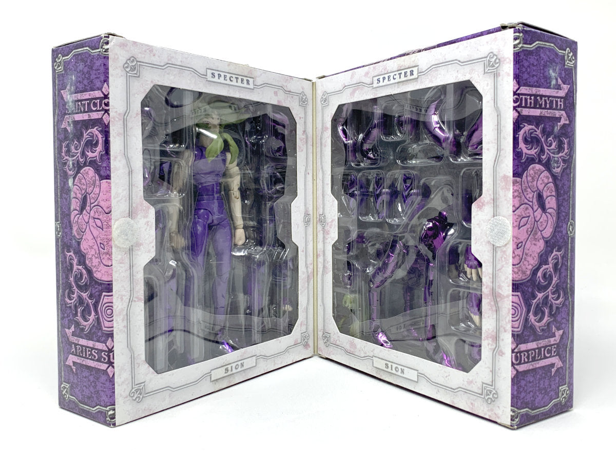 Bandai Saint Seiya Myth Aquarius Aries Sion Collectible Figure • Saint Seiya