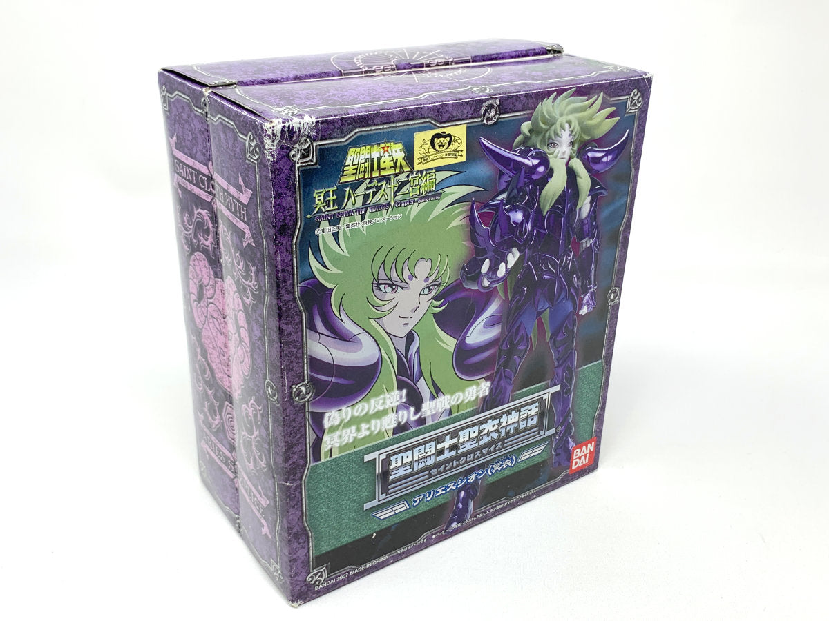 Bandai Saint Seiya Myth Aquarius Aries Sion Collectible Figure • Saint Seiya