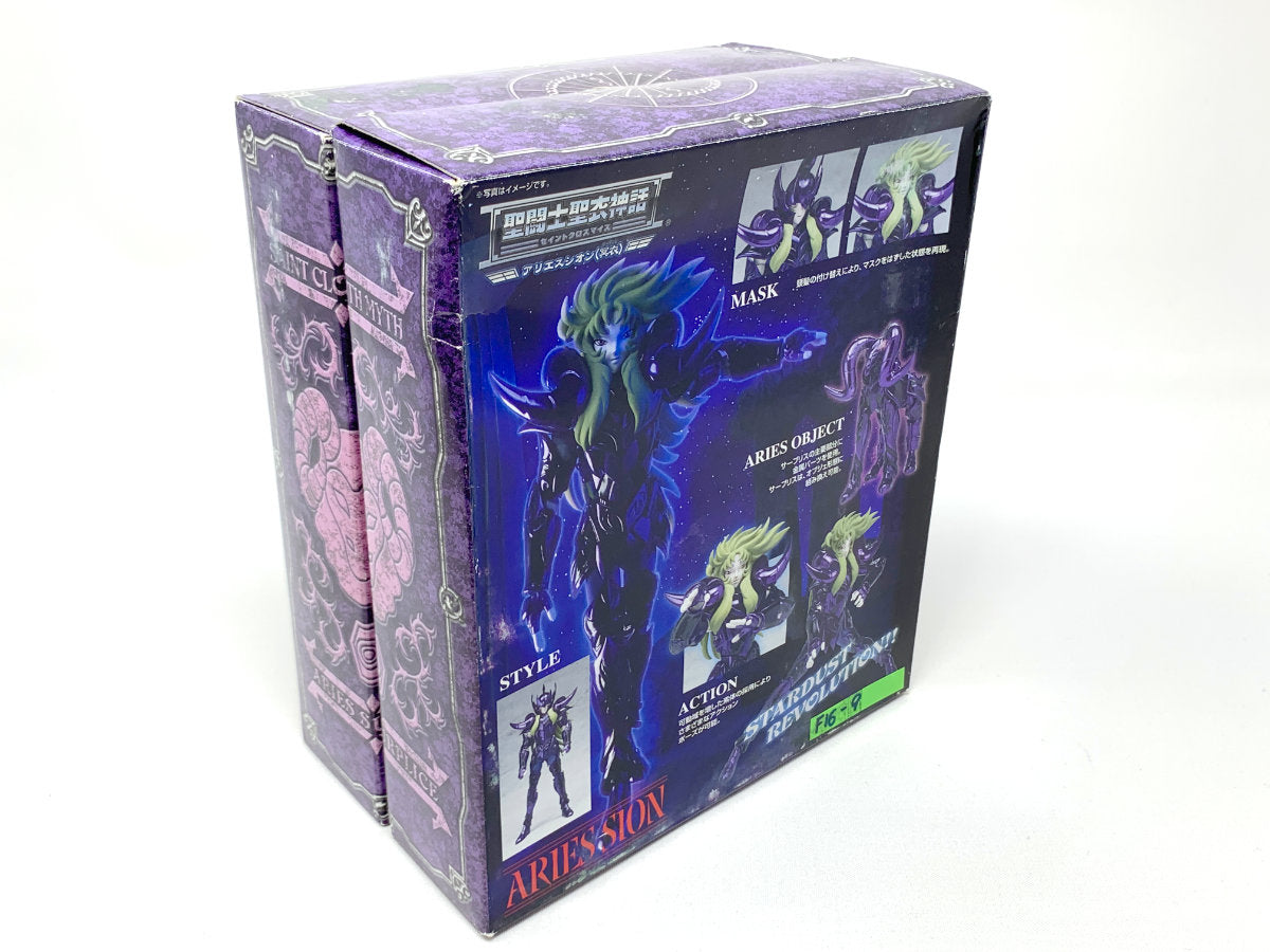 Bandai Saint Seiya Myth Aquarius Aries Sion Collectible Figure • Saint Seiya