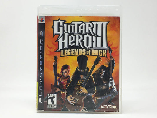 Guitar Hero III: Legends of Rock • Playstation 3