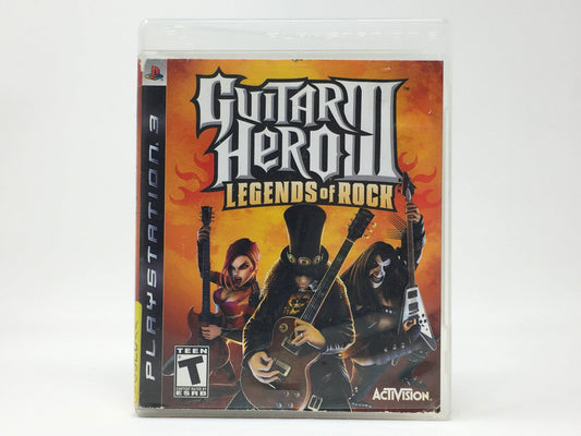 Guitar Hero III: Legends of Rock • PS3