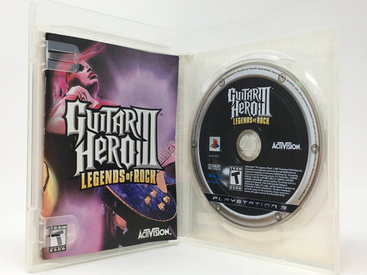 Guitar Hero III: Legends of Rock • PS3
