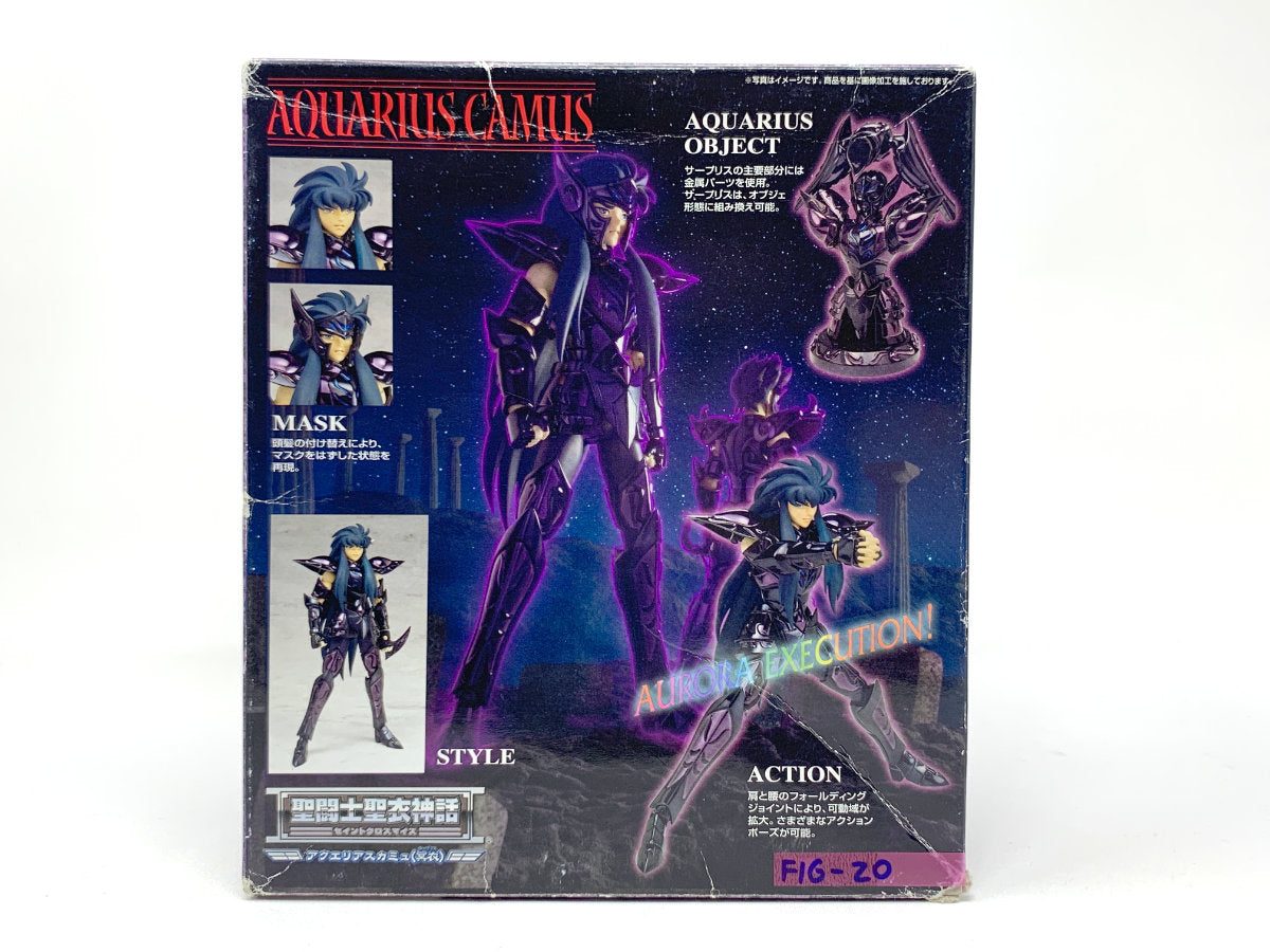 Bandai Saint Seiya Myth Aquarius Camus Collectible Figure • Saint Seiya