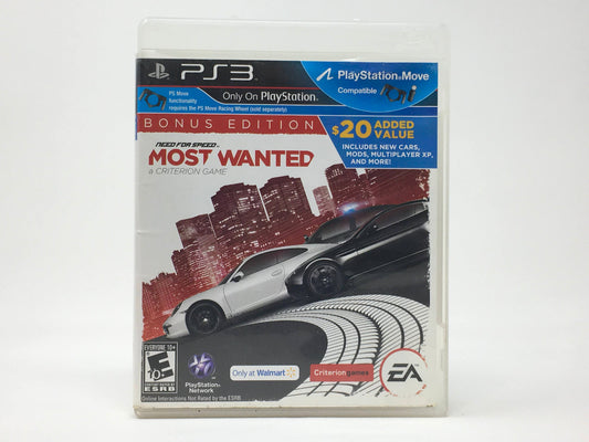 Need for Speed Most Wanted • PS3