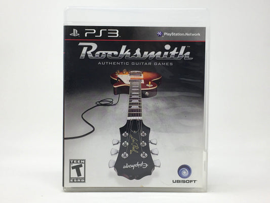 Rocksmith (Authentic Guitar Games) • Playstation 3