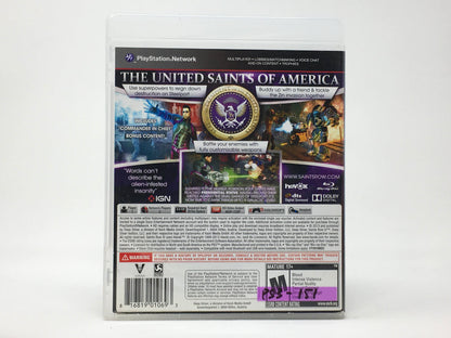 Saints Row IV – Commander in Chief Edition • Playstation 3