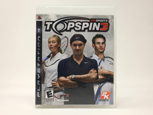 Top Spin 3 • Playstation 3