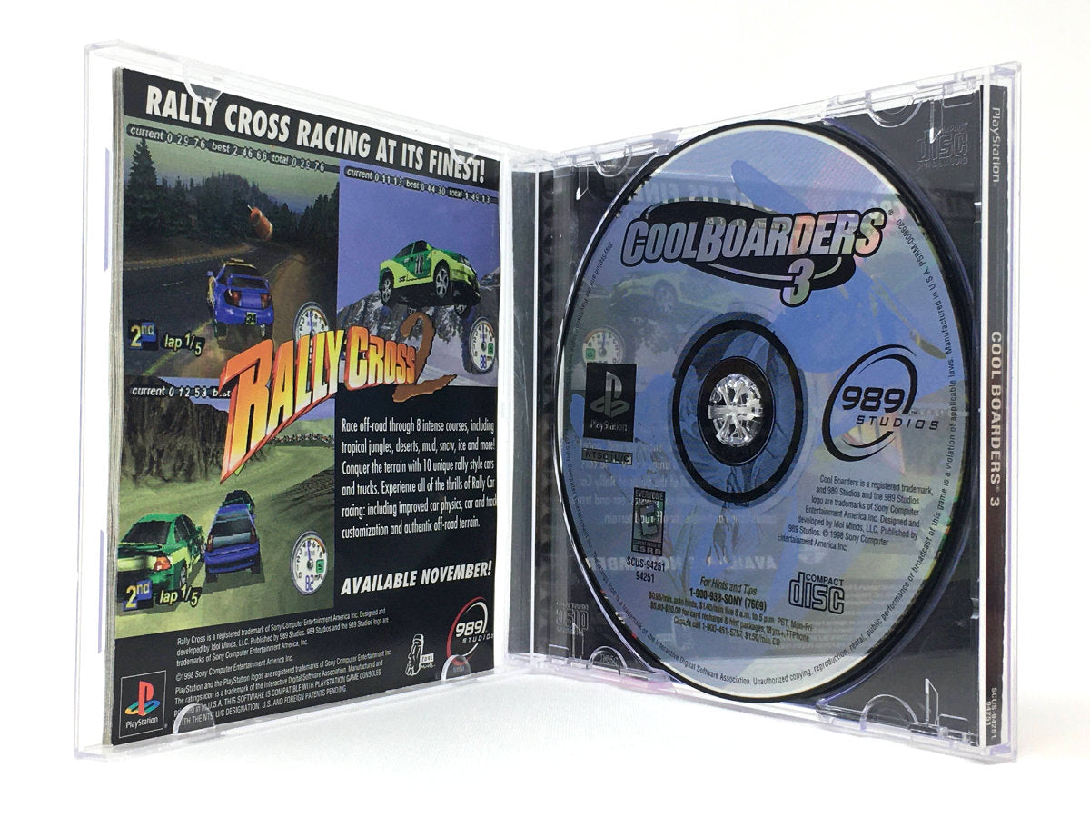 Cool Boarders 3 • Playstation 1